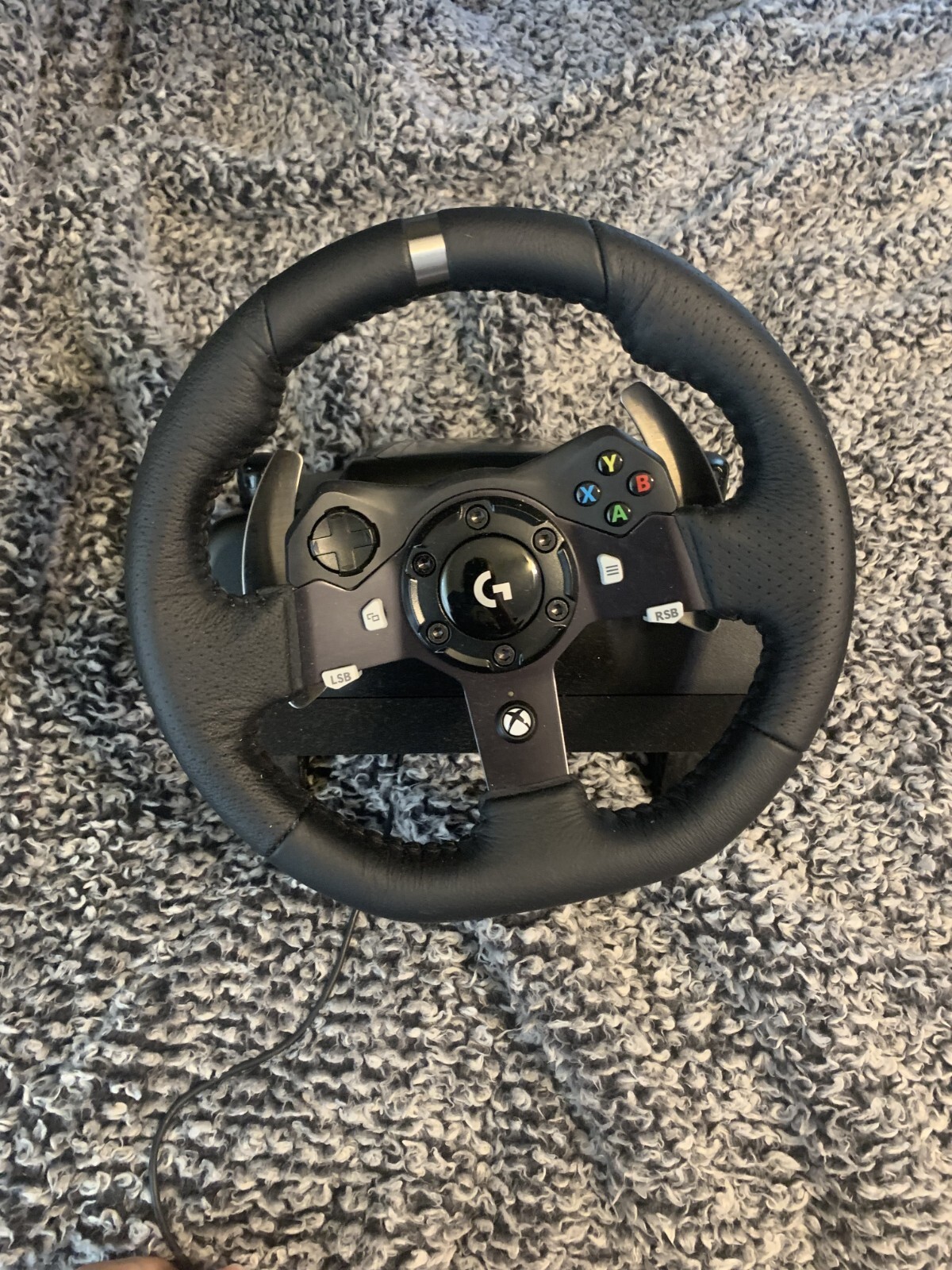 Logitech G920 Driving Force Racing Wheel, Pedals, and USB Handbrake eBay