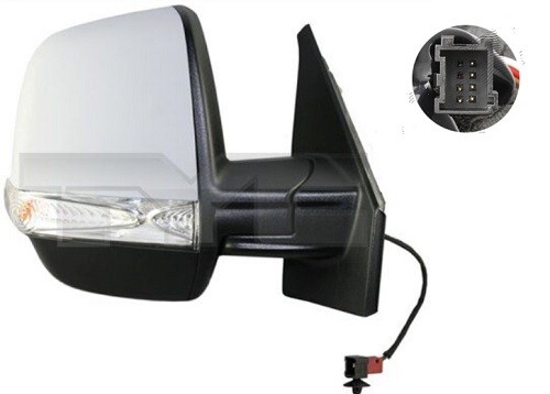 Right Side Mirror For Opel Combo D 2015-2018 To Paint