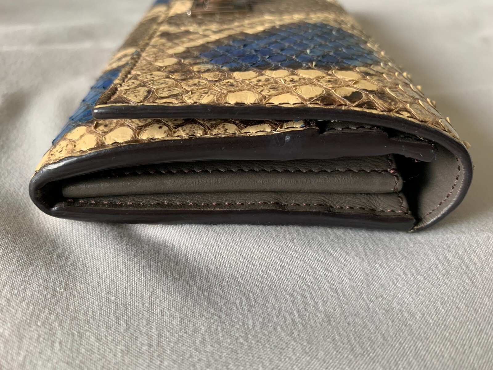 Fendi Python Peekaboo Continental Wallet SHW - image 8