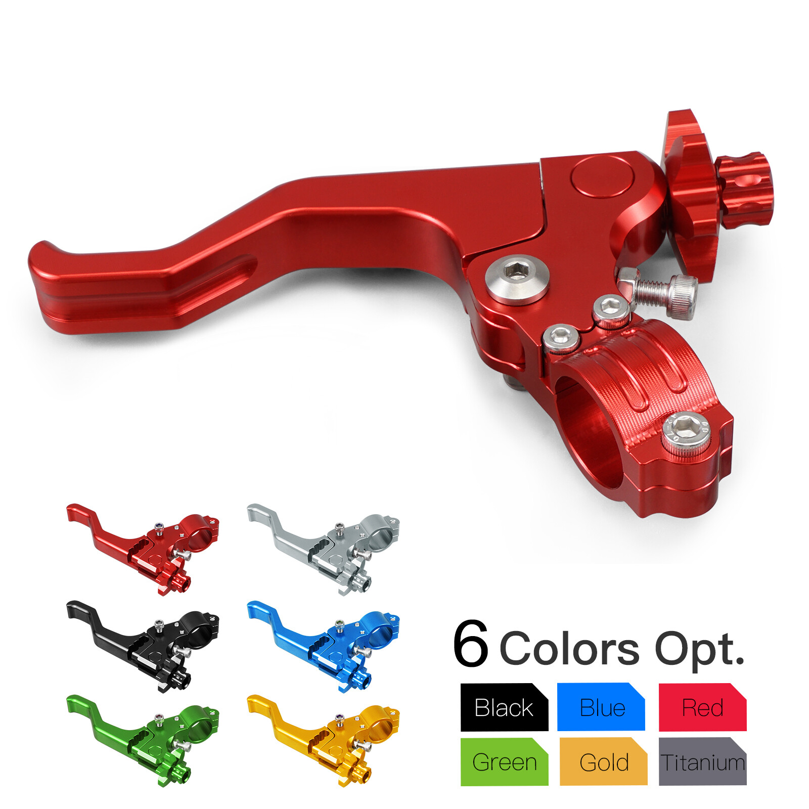 Easy Pull Short Stunt Cable Clutch Lever For Honda CRF150R/250R/250X