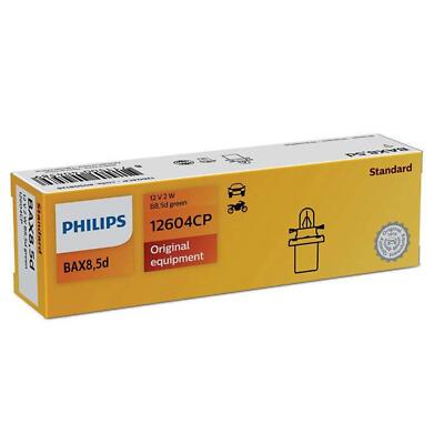 10x Philips Standard B85d green 2W 12V Autolampen Glühlampen Glühbirnen