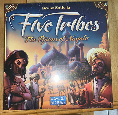 Amazing! Five Tribes The Djinns of Naqala Days of Wonder Board Game NIB