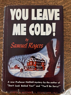 You Leave Me Cold by Samuel Rogers first edition