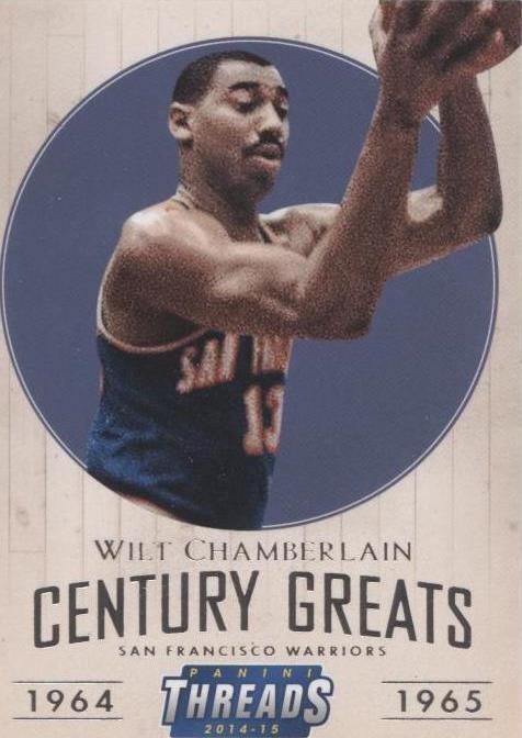 2014-15 Panini Threads - Wilt Chamberlain #13 - 1 of 2