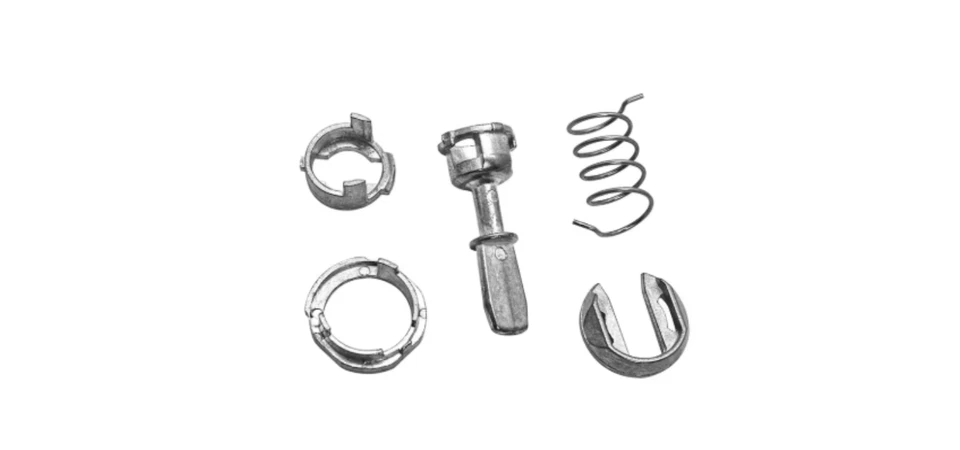 Kit de reparo de cano curto com trava de portas dianteiras modelos Audi e VW serve - Imagem 4 de 4