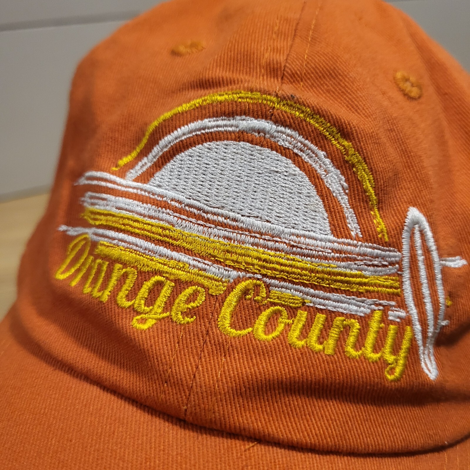 Orange County Hat Strapback Baseball Vintage Deck… - image 3