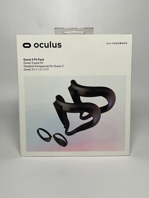New Genuine Oculus Quest 2 Fit Pack. Must Have For Best Fit. Best Price!