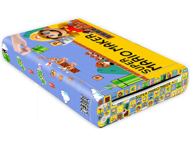 Skin for Nintendo Wii U Console Controller Mario Edition Vinyl Decal Sticker. - Image 2 of 3