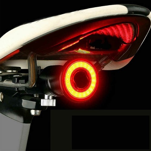 Fanale posteriore per bicicletta ricaricabile USB, 2 fanali per
