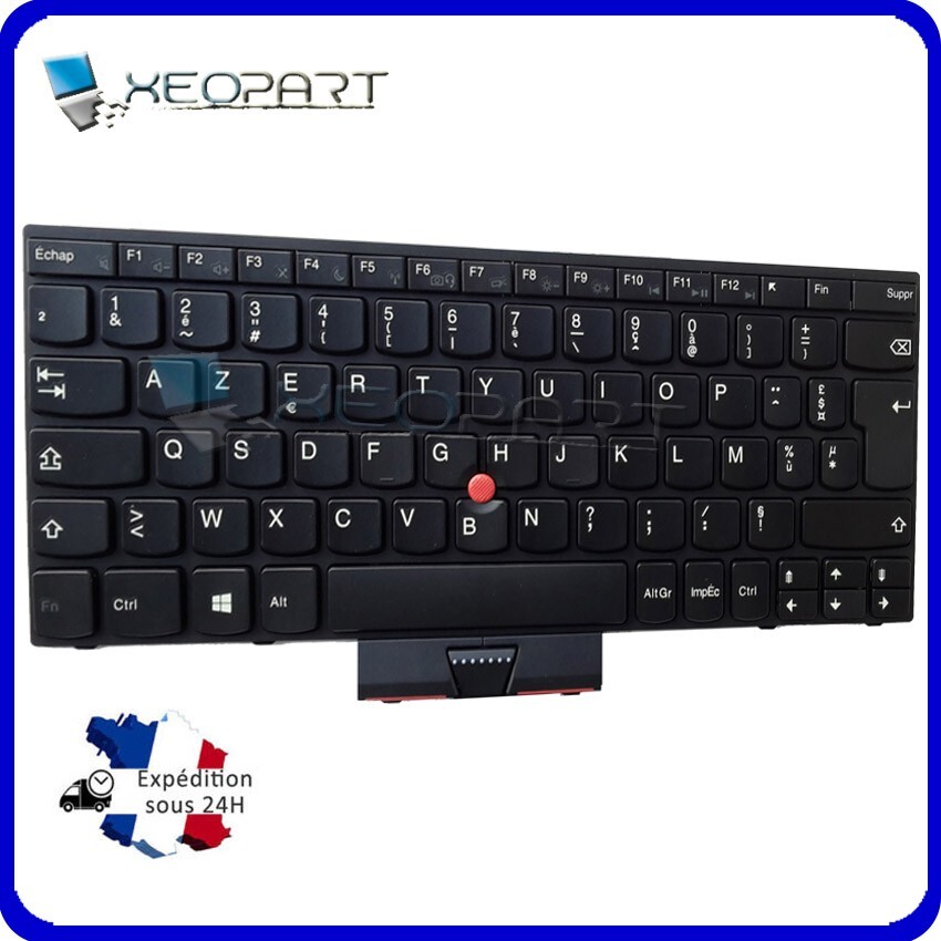 Clavier AZERTY Français Original Pour Lenovo ThinkPad Edge S220 - Neuf, Fabrication France