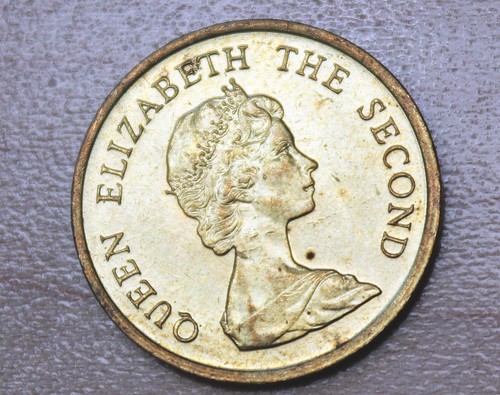 1984 Hong Kong 10 Cents - Picture 2 of 2