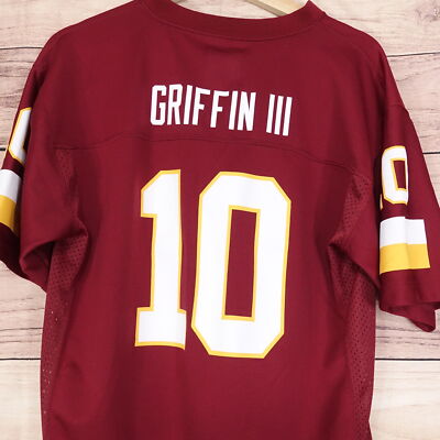 VINTAGE WASHINGTON REDSKINS #10 ROBERT GRIFFIN III FOOTBALL JERSEY
