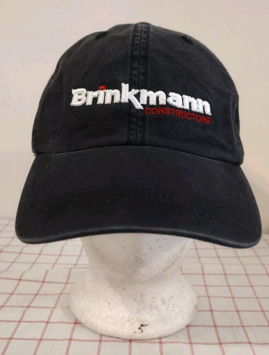 Brinkmann Constructors Employee Cap Hat Blue Mens… - image 1