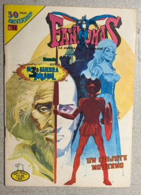 FANTOMAS (1980) Mexican digest sized color comic book in Spanish FINE