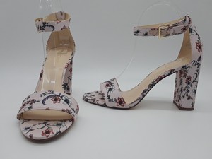 nine west floral heels