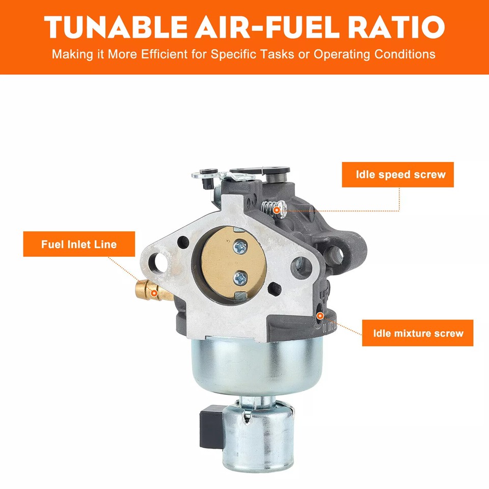 Carotatrice Makita Carburatore Per Tosaerba, Montaggio Preciso E Prestazioni Del Motore Migliorate Per Cub Cadet LTX1040 LTX1042 LTX1045 XT1LT42 Carter Runner 180 - Foto 5