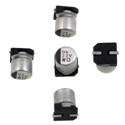 20x SMD Elko Kondensator 22µF 35V 105°C 5,4x5,4mm UWD1V220MCL1GS 22uF