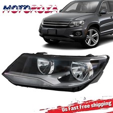 Headlight For 2012-2017 Volkswagen Tiguan Halogen Left Driver Side Headlamp