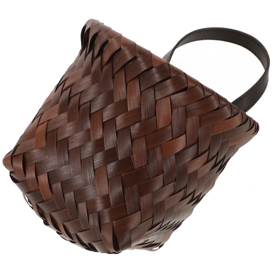 Woven Hanging Basket Woven Onion Basket Fruit Basket Kitchen Organizer