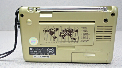 Kchibo wr-a70 wra70 wr a 70 Radio (untested) - Picture 7 of 14