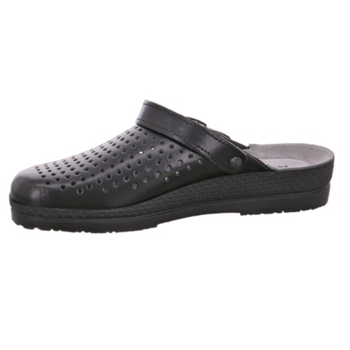 Rohde Neustadt-H Herren Pantolette Hausschuhe Slipper Cloqs Schwarz 1514 1516 - Picture 4 of 7