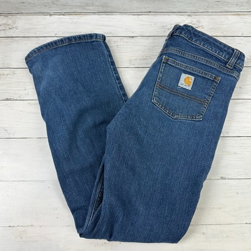 Carhartt Jeans Workwear Blue Jeans Boys 14 (measures 28x27")