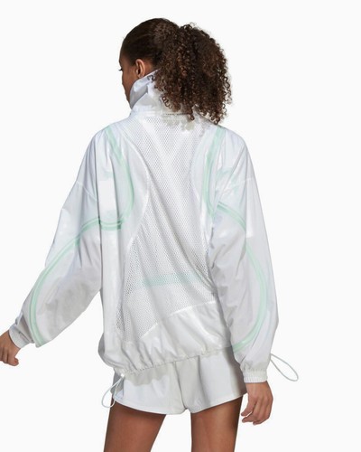 adidas by Stella McCartney TruePace Women's Jacket HD9121 White/Green - Bild 2 von 8