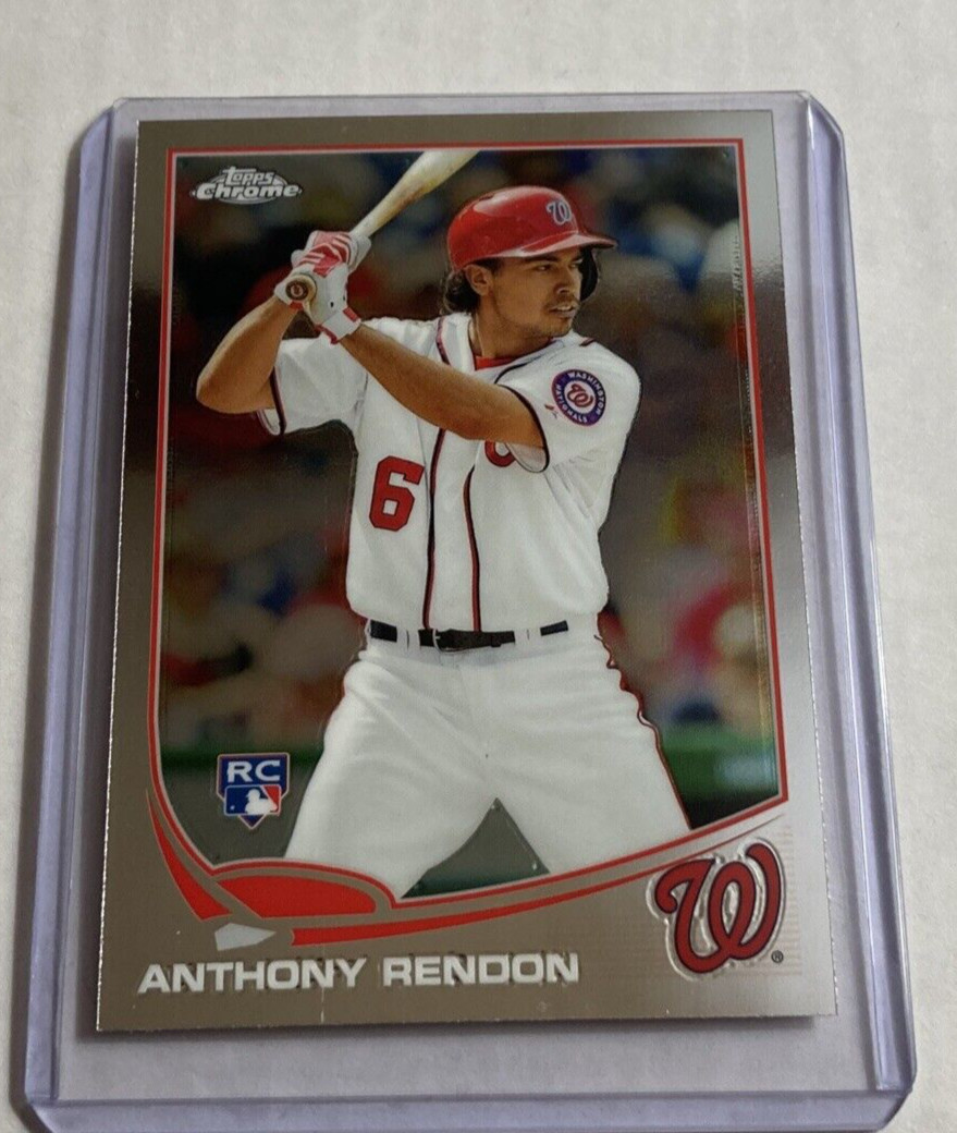 2013 Topps Chrome #128- ANTHONY RENDON Rookie RC Card