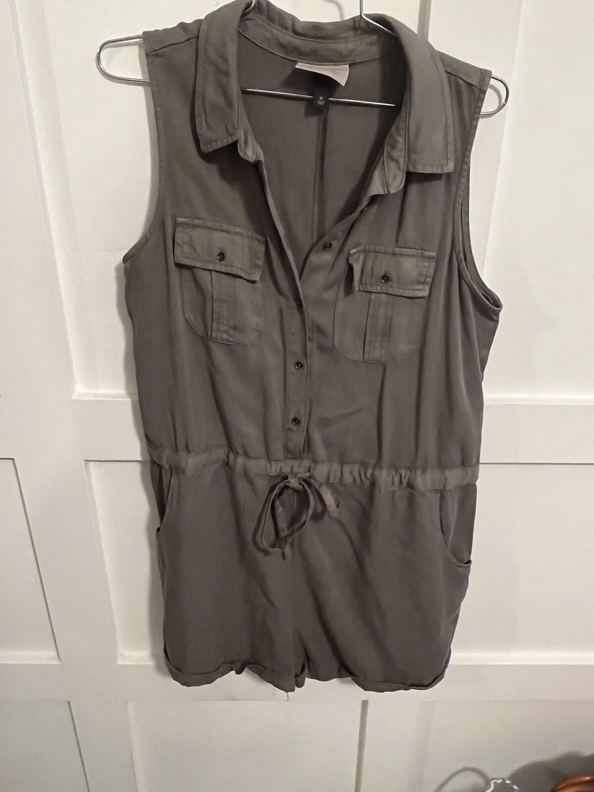 Universal Thread Khaki Green Lyocell ButtonDown S… - image 8