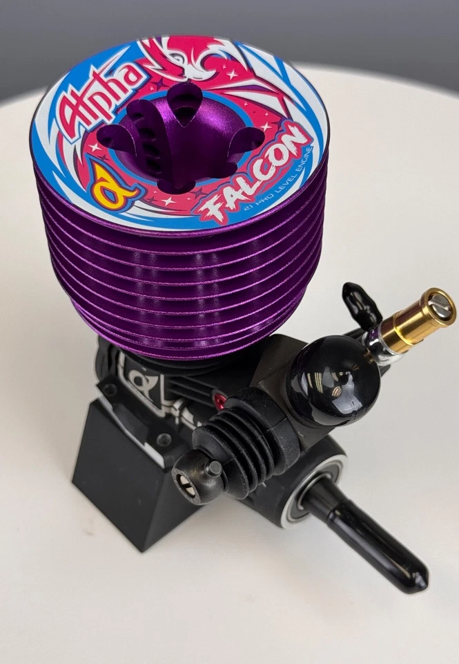 Nitro RC Engine .21 Alpha Plus Falcon Spec B(H) NIB Buggy, Truggy [LutzRC] - Image 3 of 4