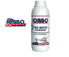 IOSSO PRO WHITE POWDER 750 GR - SBIANCANTE PER VETRORESINA ACCIAIO TEAK BARCA