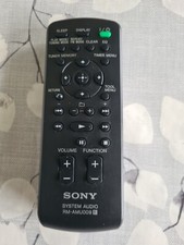 ORIGINAL SONY RM-AMU009 REMOTE CONTROL For CMT-BX20I CMT-LX20I CMT-LX40i