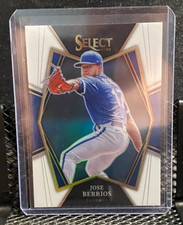 Jose Berrios 2022 Select White Prizm #40/50 Blue Jays 