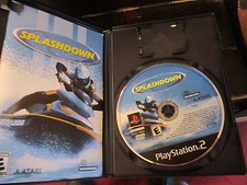 Splashdown (Sony PlayStation 2, 2001) TESTED COMPLETE BOOK CASE