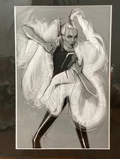 Fashion Illustration Art- Digital Art - Fashion Art - Decore - Croquis