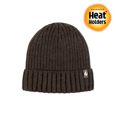 Herren Beanie Thermomütze Rippstrick Umschlagmanschette WÄRMEHALTER ''Lawson'' - 1er Pack