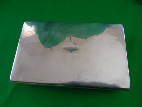 Camusso Solid Sterling Silver Box ~ Peruvian ~ 556 g ~ 8" x 5" x 2" - Picture 18 of 19