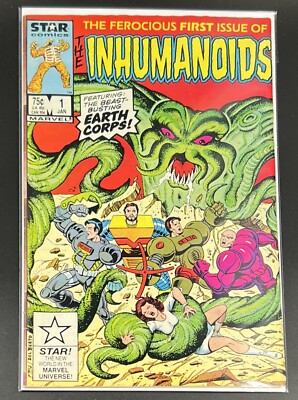 The Inhumanoids # 1 VF/NM Marvel Star Comic Books Ferocious First
