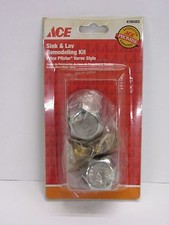 NOS ACE CHROME LAVATORY HANDLES, PRICE PFISTER VERVE, REMODELING KIT, 4165353