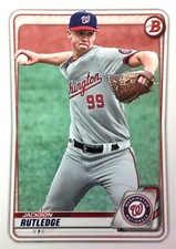2020 BOWMAN DRAFT - PROSPECT - JACKSON RUTLEDGE (#BD-177)