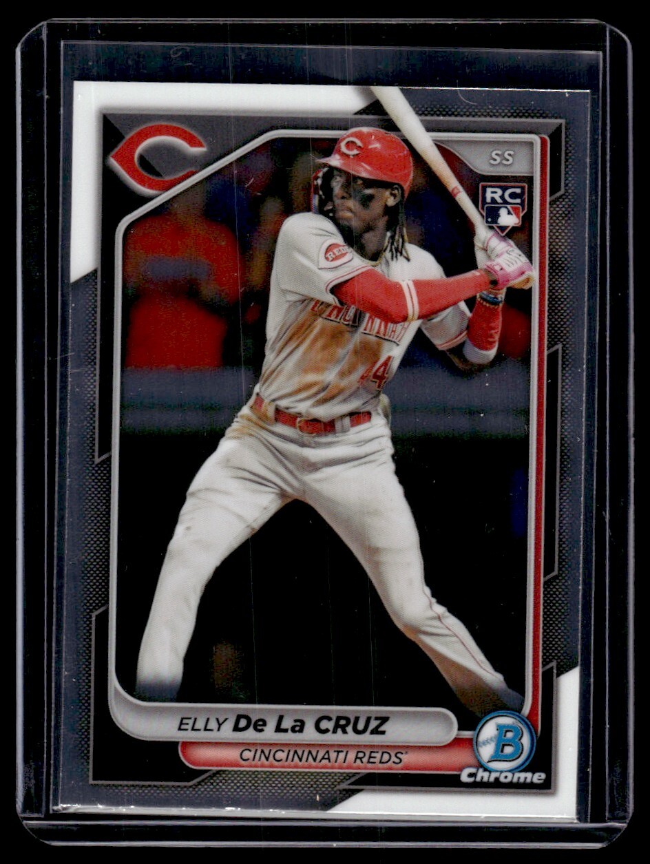 2024 Bowman Chrome Elly De La Cruz RC Cincinnati Reds #42