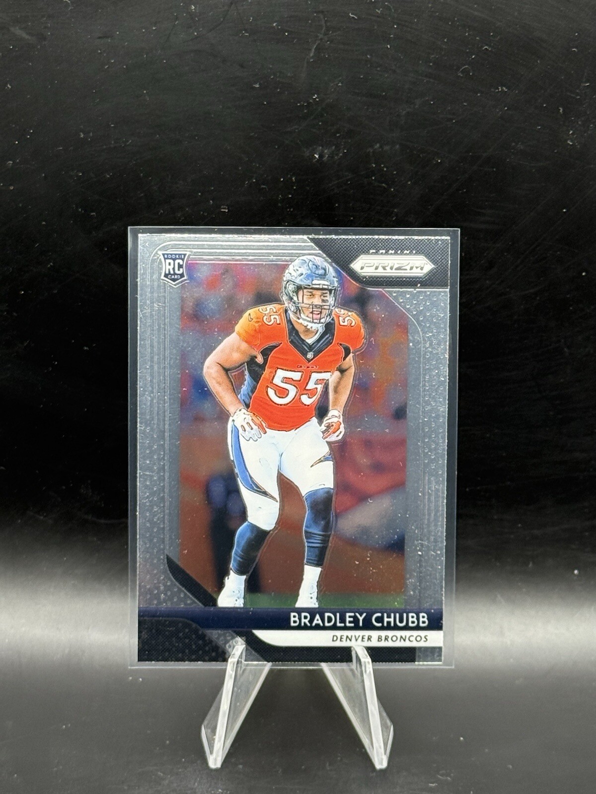 Bradley Chubb 2018 Panini Prizm Rookie Card RC #204 Denver Broncos