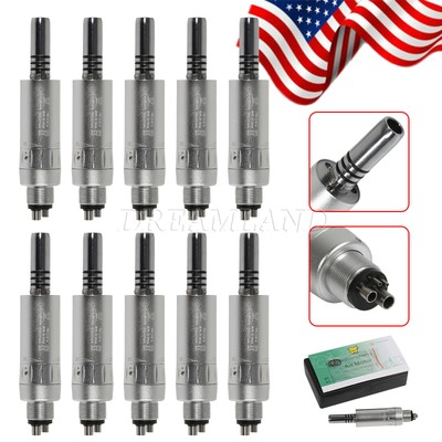 10 4 Hole Air Motor Micromotor Slow Low Speed Dental Inner Water Handpiece kv