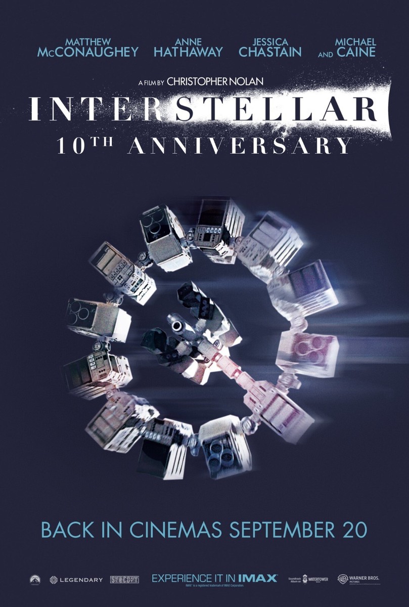 Interstellar 10th Anniversary Movie PREMIUM POSTER MADE IN USA