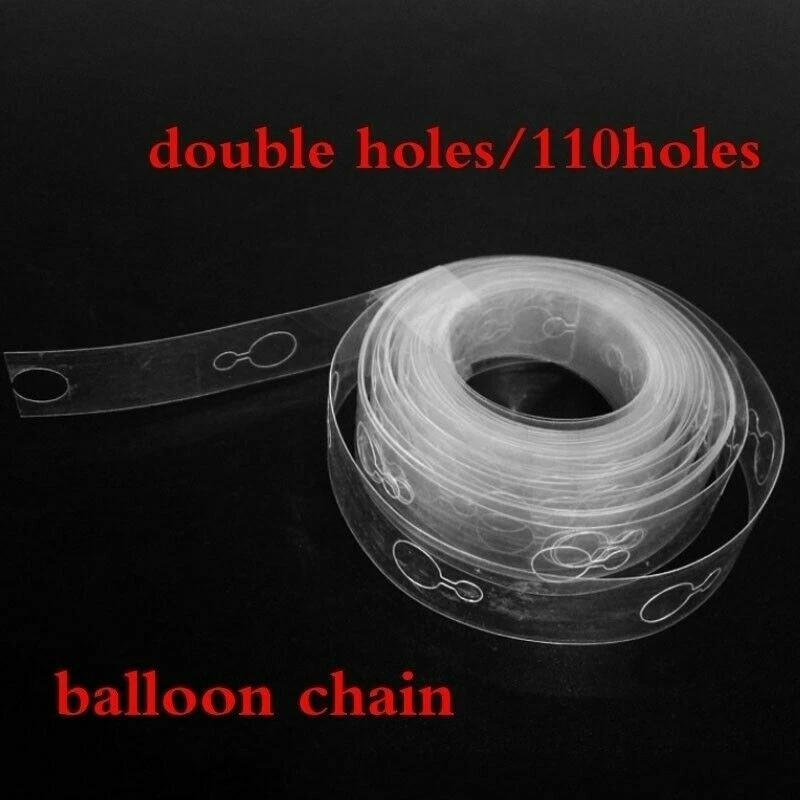 5m Palloncino Connessione Catena Arco Righe Nastro per Matrimonio Compleanno - Immagine 4 di 4