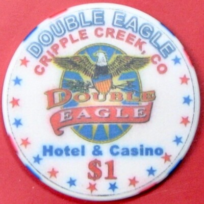 $1 Casino Chip. Double Eagle, Cripple Creek, CO. Z59.