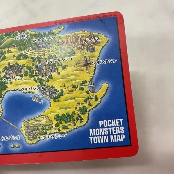 Pokemon Carddass Charizard Blastoise Venusaur 3Set Town Map Nintendo F/S 1996 - Image 2 of 4