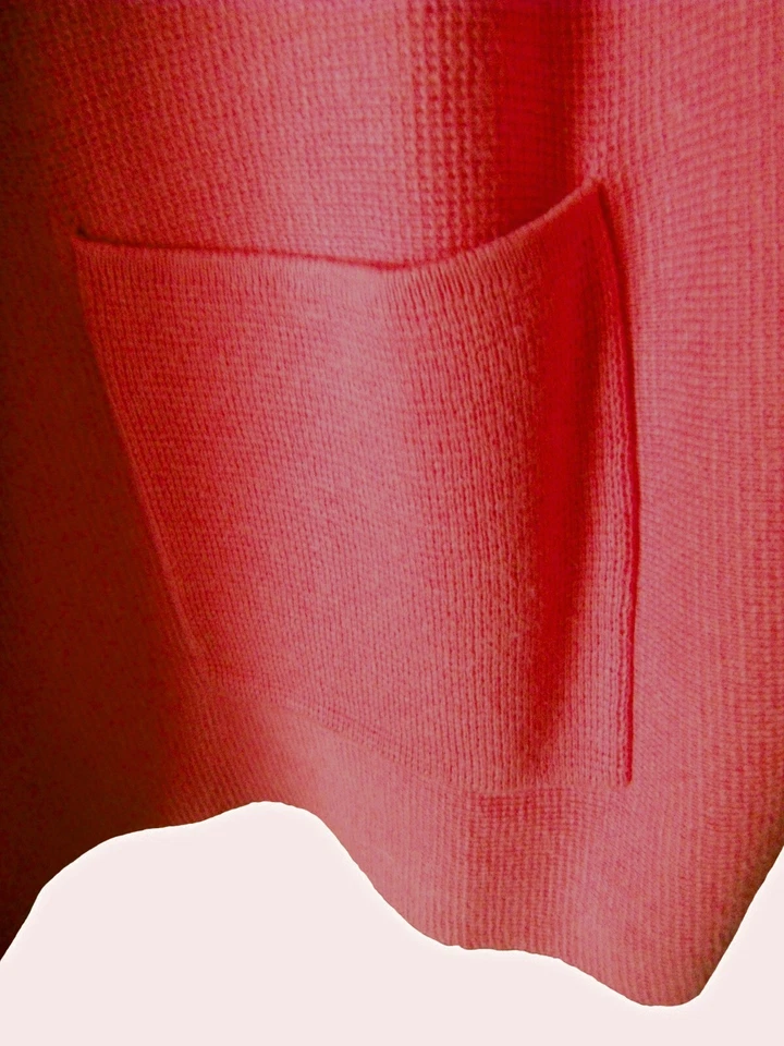 MARLA WYNNE BOXY KIMONO MANGA CREMALLERA FRONTAL CÁRDIGAN, BUSTO ALREDEDOR DE 55", TALLA S, NUEVO SIN ETIQUETAS Foto 4 de 4