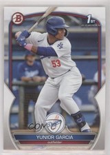 2023 Bowman Prospects Yunior Garcia #BP-142 6u5