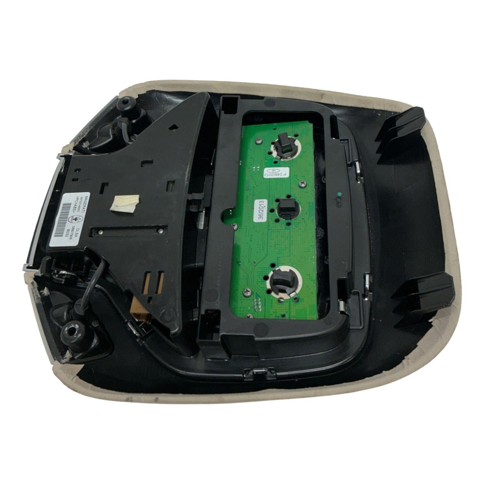 14-19 Maserati Quattroporte M156 Overhead Console Sunroof Switch 06700146550 OEM